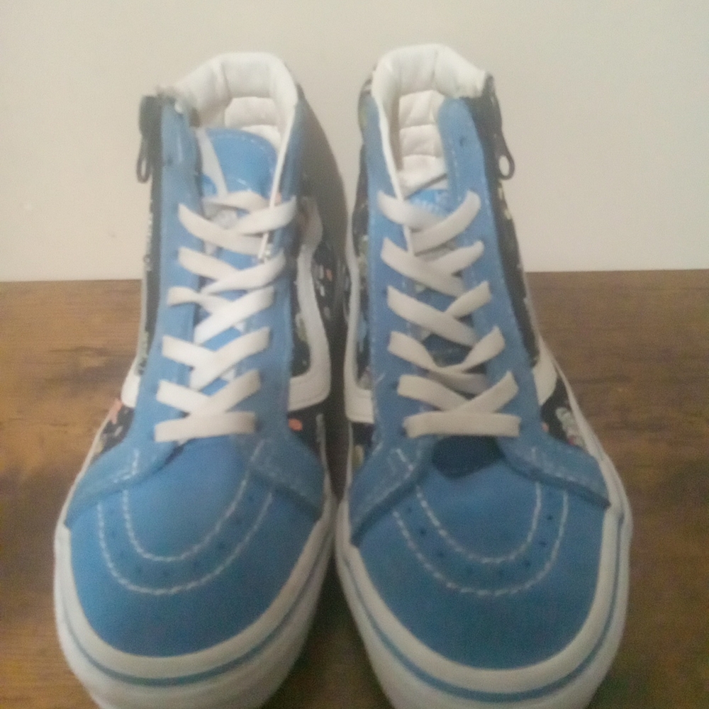 Vans Sk8 Kids Blue High-Top Sneakers